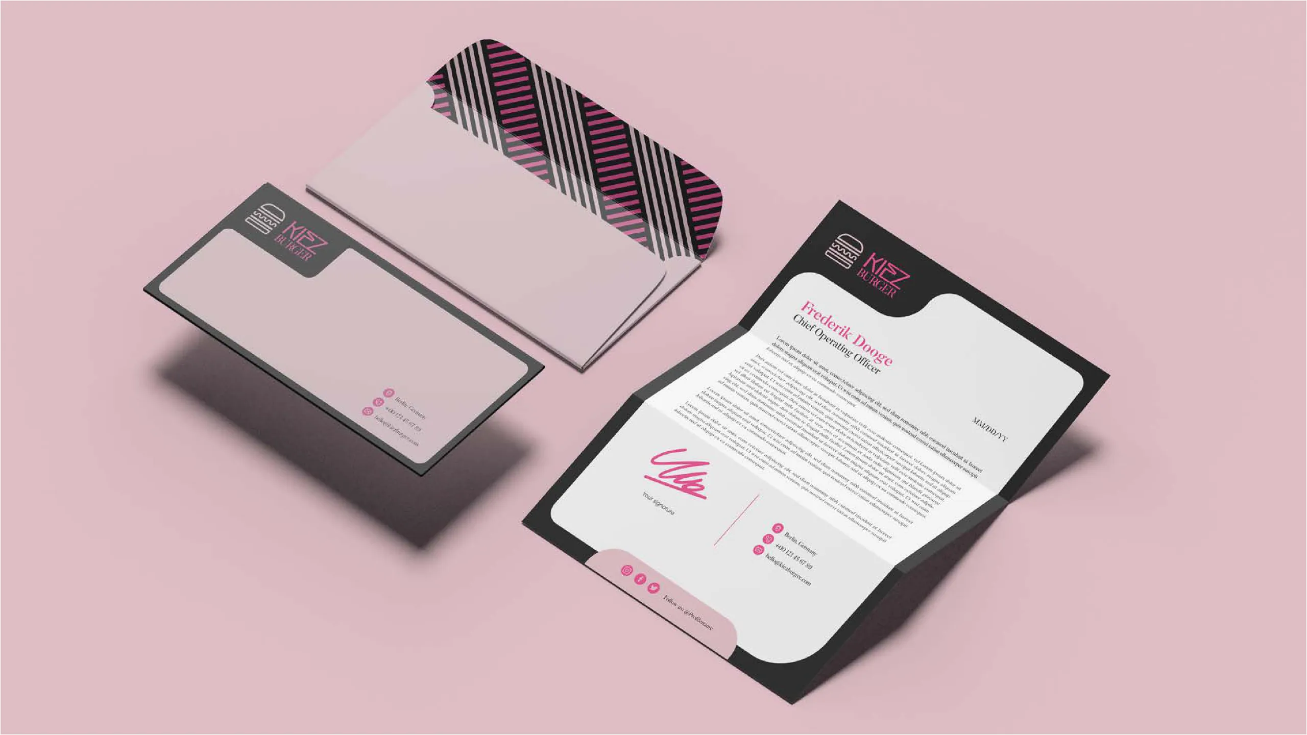 Kiez Burger brand identity 8